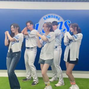 🧢✨FIFTY FIFTY x SAMSUNG LIONS Pookie Challenge✨🦁 #shorts